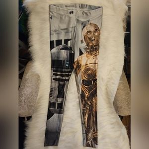 Artoo and Threepio Leggings Blackmilk S Like New